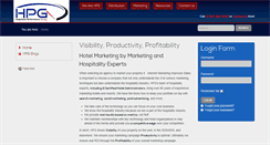 Desktop Screenshot of hospitalityperformancegroup.com